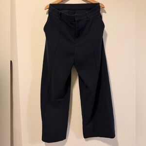 Uniqlo navy trousers